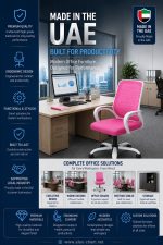 Office Chair Model AX-404A-PNK