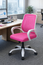 Office Chair Model AX-404A-PNK - Image 2